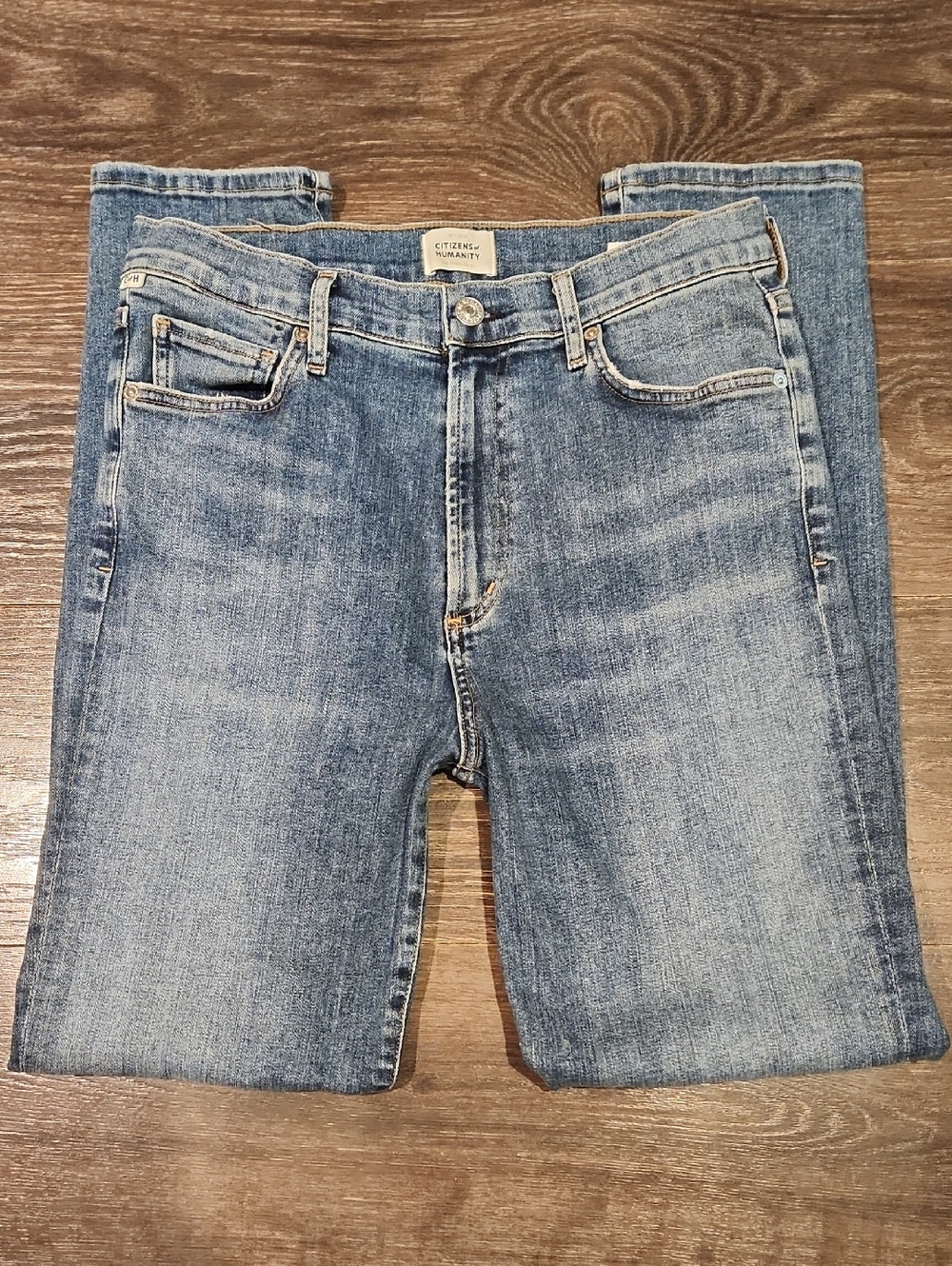 ❤️ NWOT! CITIZENS OF HUMANITY OLIVIA HIGH RISE SLIM ANKLE JEANS, 8 (29) - Picture 5 of 14